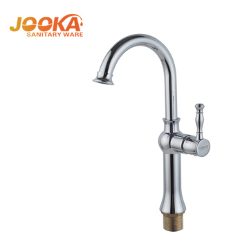 Latest style commercial long neck pull down kitchen sink mixer tap